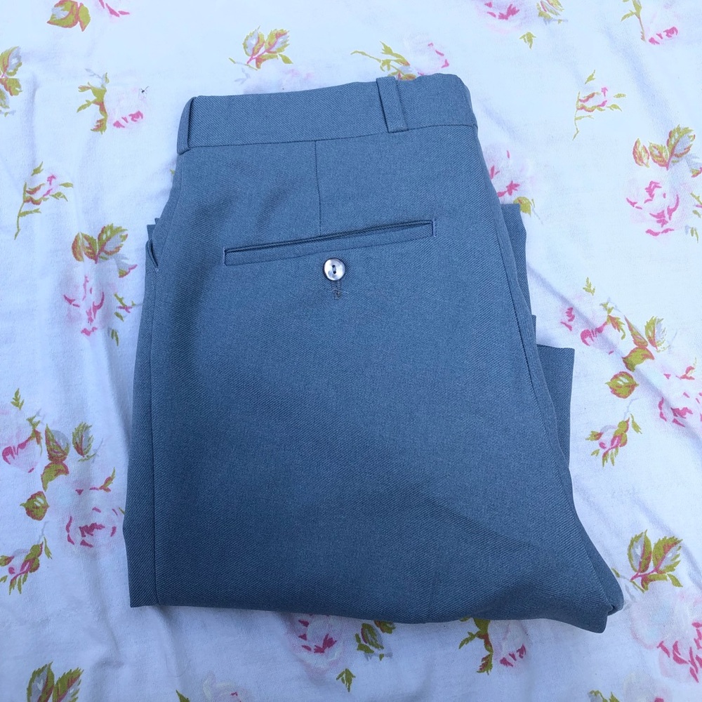 vintage flared dress pants